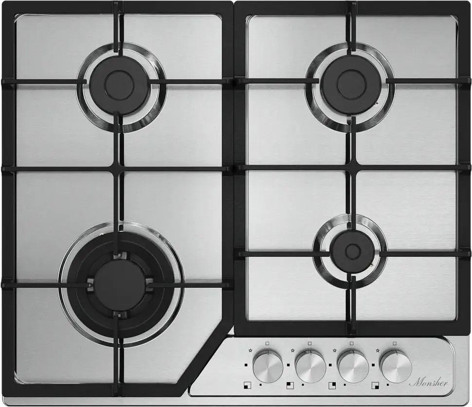 Изображение Варочная панель MONSHER MSG 63 Acier (нержавеющая сталь)