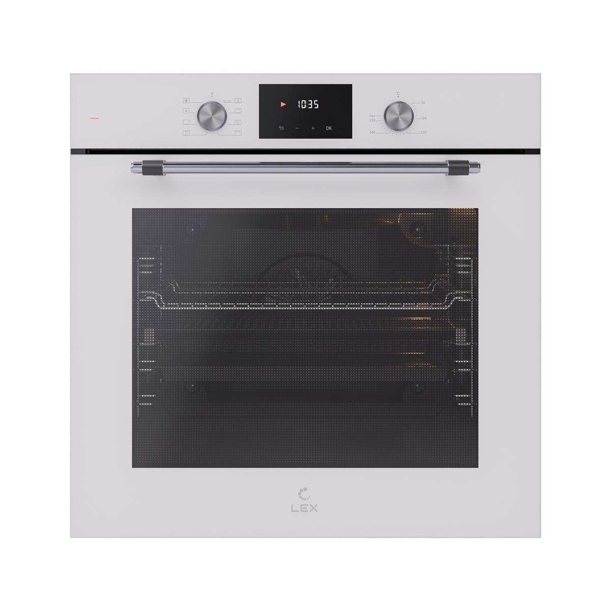 Изображение Духовой шкаф LEX EDP 680 WH MAX (78 л , белый)