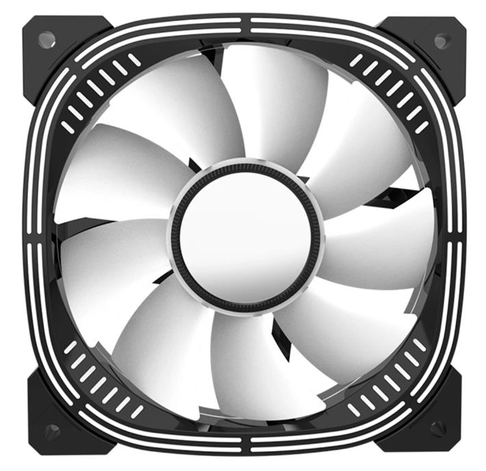 Изображение Вентилятор Alseye Luna-120-B-P (1800 об/мин , 120x120x25 мм,4-pin PWM)