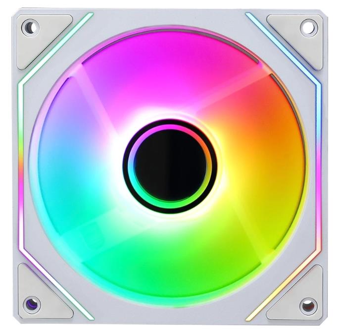Изображение Вентилятор Formula Floe 12WH ARPW ARGB (1500 об/мин , 120x120x25 мм,4-pin PWM)