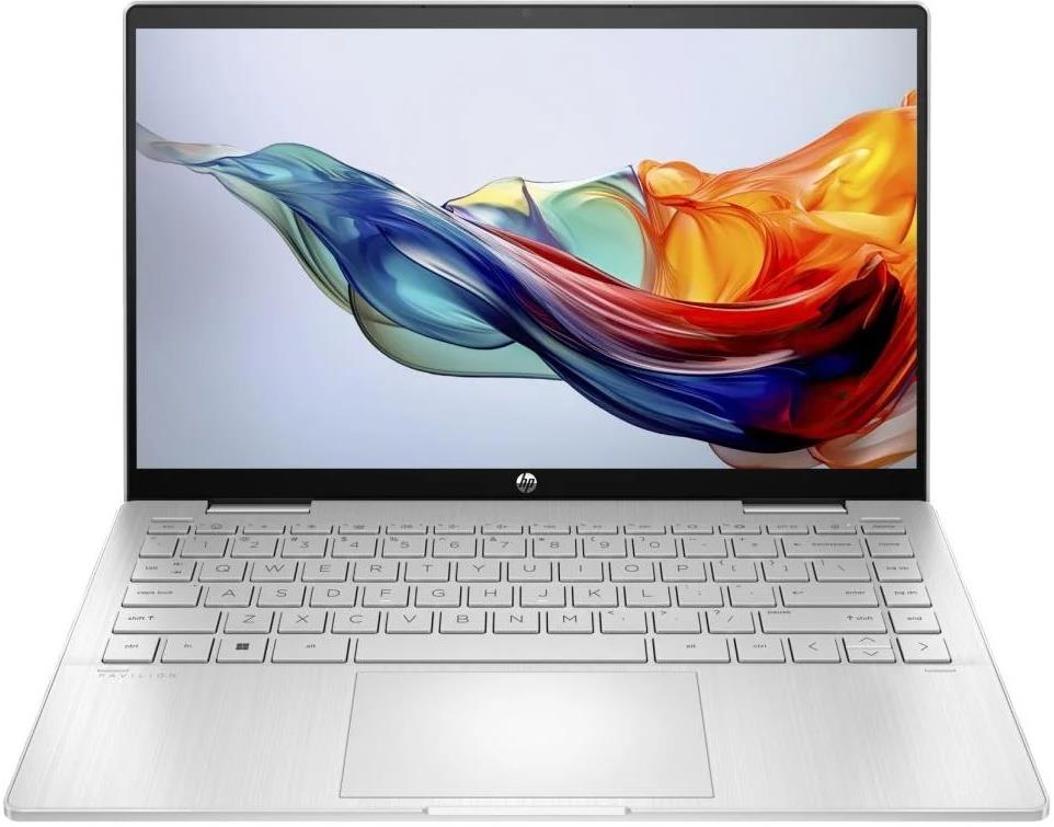 Изображение Ноутбук HP Pavilion 14-ek200 (Intel 120U 1400 МГц/ SSD 512 ГБ  /RAM 16 ГБ/ 14" 1920x1080/VGA встроенная/ Windows 11 Home) (8X328AV-1)