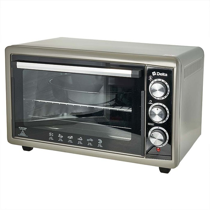 Изображение Электропечь DELTA D-533 (55 л /1500 Вт /серый)