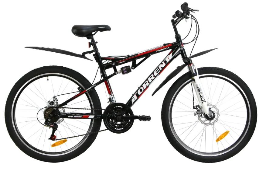 Изображение Велосипед Torrent Freestyle 26 (красный, черный/26 "/18.0 ")-2019 года 4000012