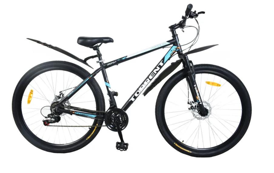 Изображение Велосипед Torrent Impulse 29 (черный, голубой/29 "/18.0 ")-2022 года 4000180