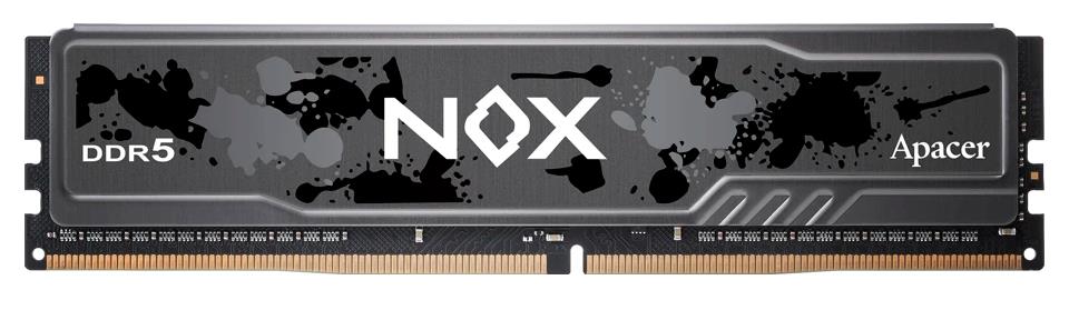 Изображение Оперативная память 16 GB DDR5 Apacer NOX Black (48000 Мб/с, 6000 МГц, CL40)