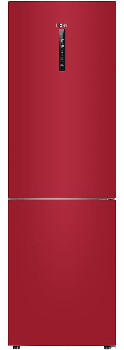 Изображение Холодильник Haier C2F636CRRGU1 красный (A+,342 кВтч/год)