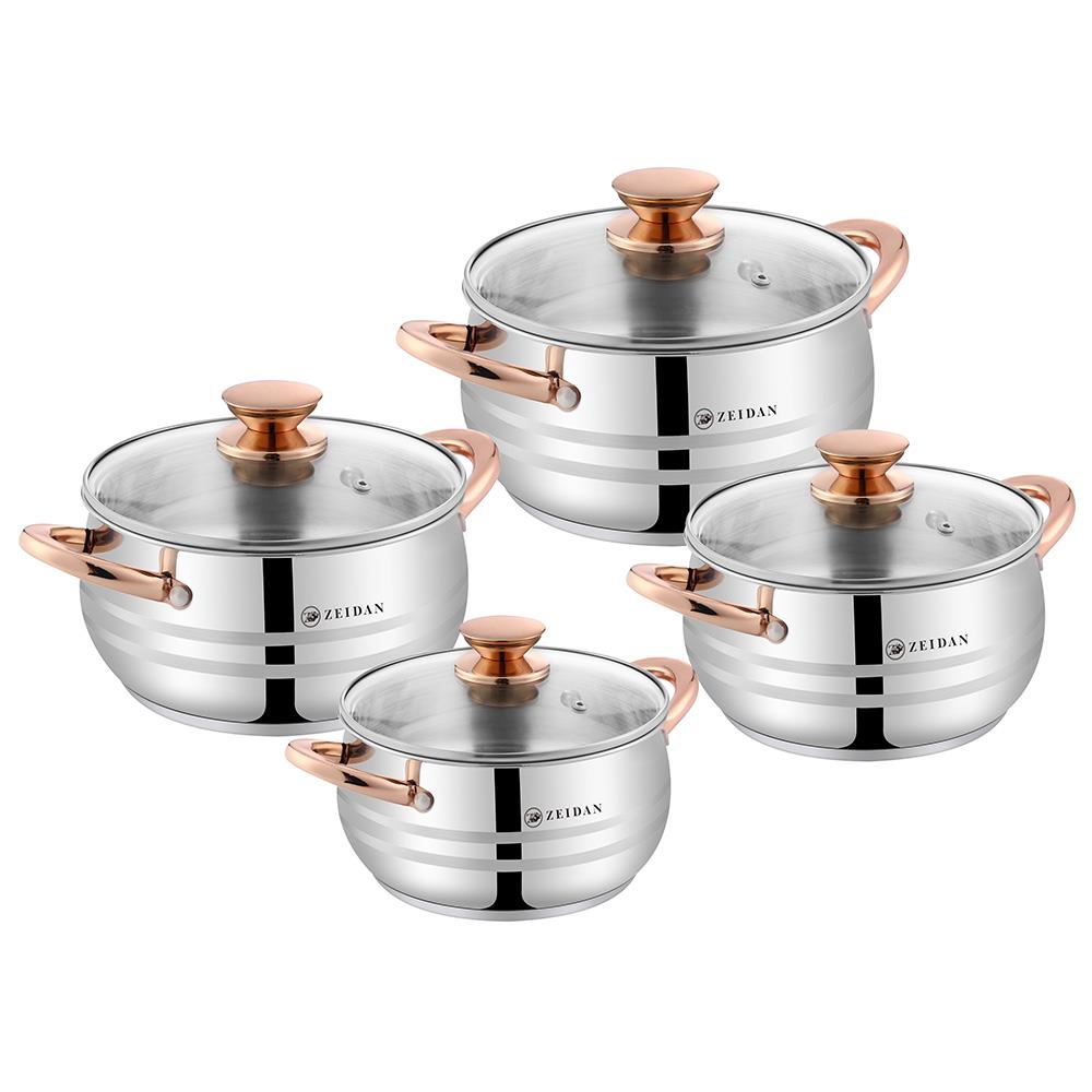 Изображение Набор кастрюль Zeidan Z-50817 8 предметов ()