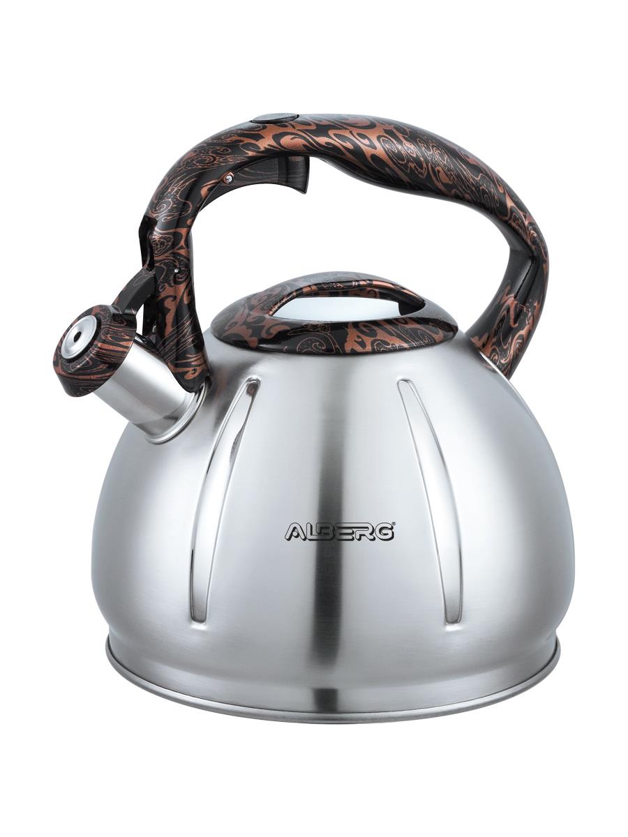 Изображение Чайник Alberg AL-3062 (3, л л /серебристый)