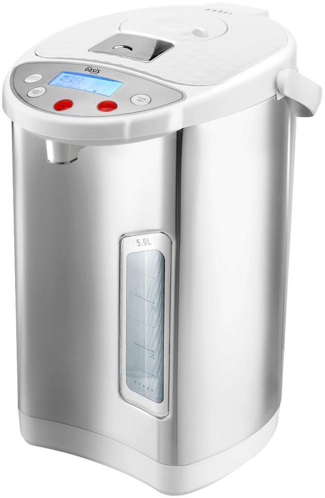 Изображение Термопот Oasis TP-5LDS (5 л /800 Вт /белый, стальной)