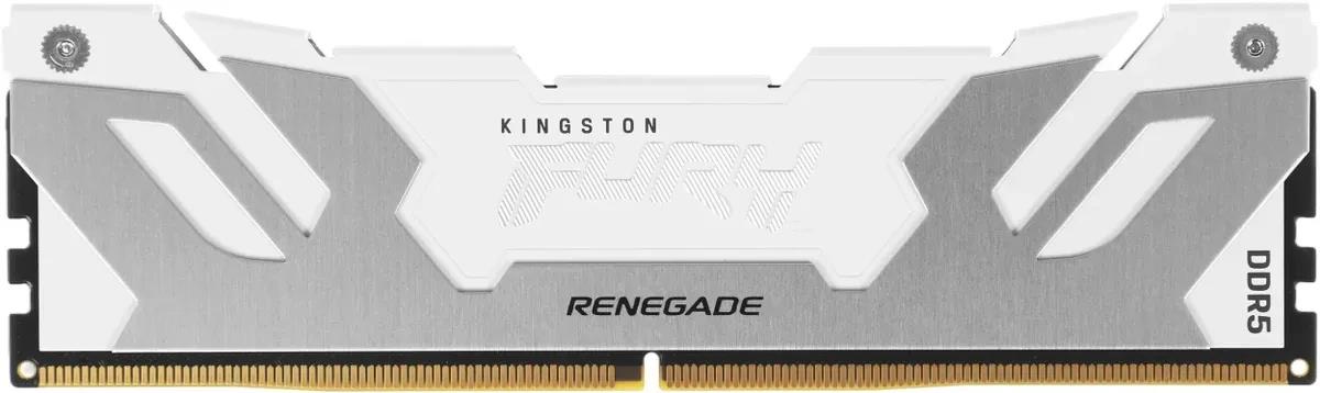 Изображение Оперативная память 16 GB DDR5 Kingston Fury Renegade White (60800 МБ/с, 7600 МГц, CL38)