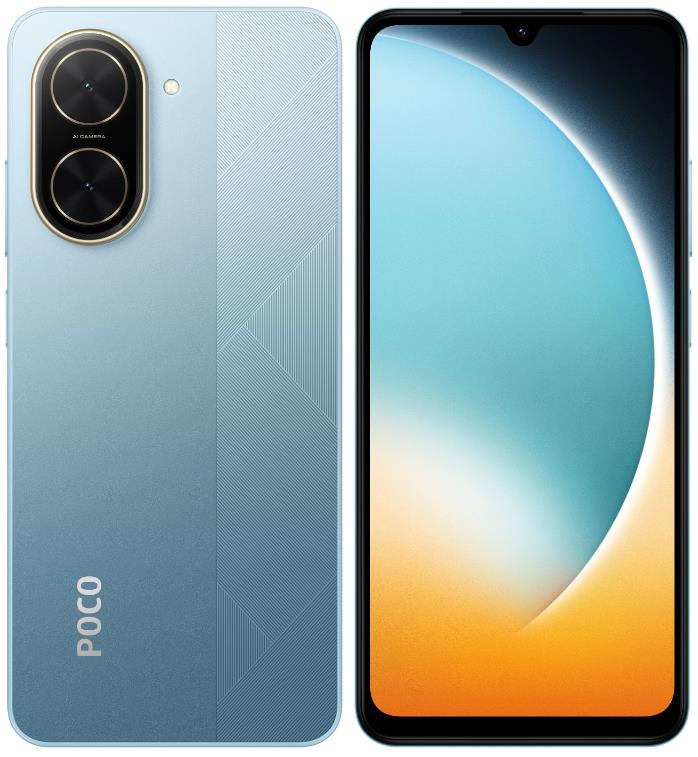 Изображение Смартфон Xiaomi POCO C71 (64 Гб/3 Гб) голубой