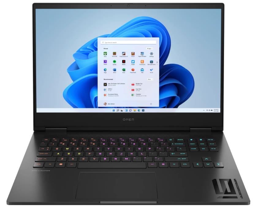 Изображение Ноутбук HP Omen 16-wd0017ci (Intel 13620H 2400 МГц/ SSD 512 ГБ  /RAM 16 ГБ/ 16.1" 1920x1080/VGA дискретная/ Без ОС) (9E693EA)