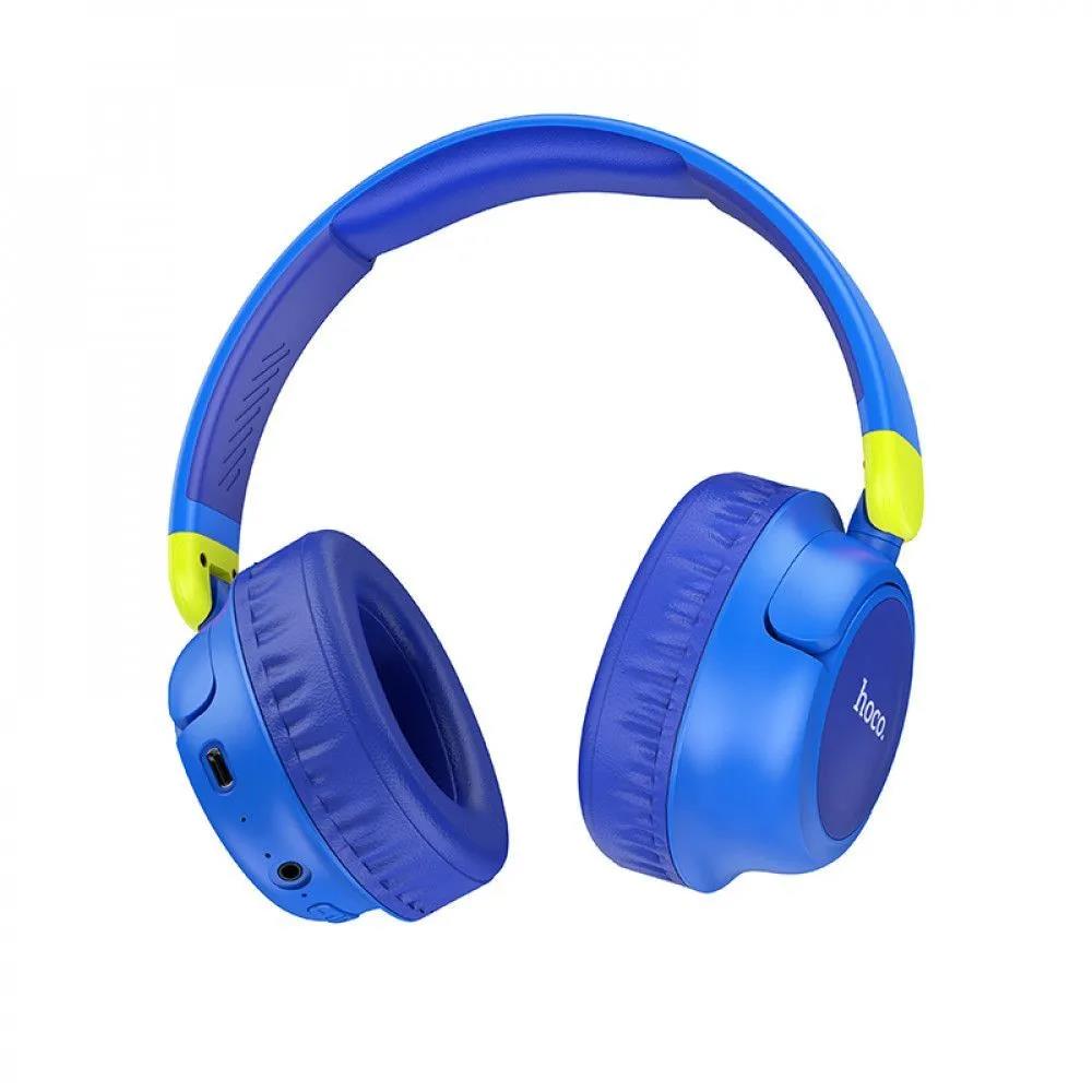 Изображение Bluetooth-гарнитура/наушники Hoco (6931474794642) W43 Blue (синий)