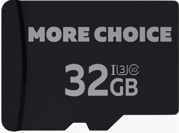 Изображение Карта памяти More Choice MicroSD MC32 Class 10 32 Гб  4620202552273