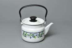 Изображение Чайник КМЗ 42704-102/6, 42704-102/6-СА эмал цил с рис (2, л л /белый)