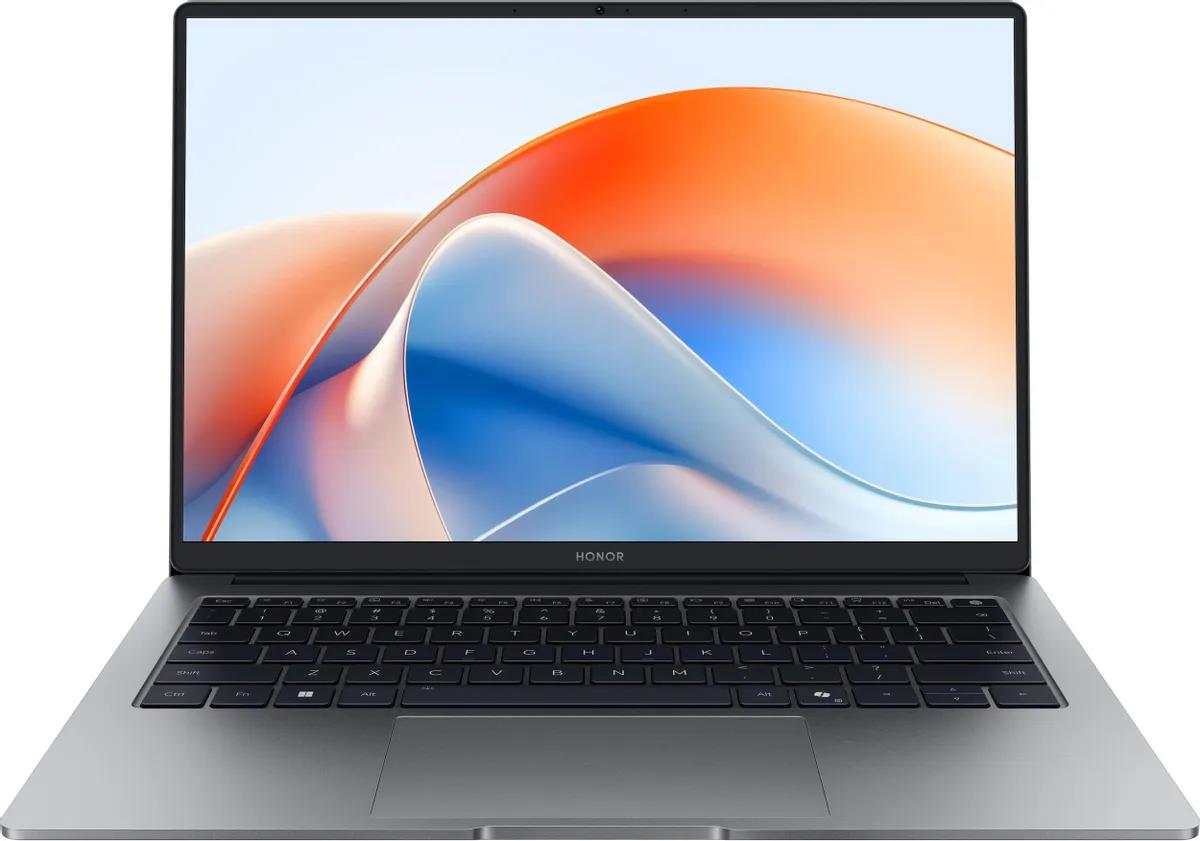 Изображение Ноутбук HONOR MagicBook X14 Plus 2025 FermiB-5611 (Intel 220H 2700 МГц/ SSD 1024 ГБ  /RAM 16 ГБ/ 14" 2880x1800/VGA встроенная/ Windows 11 Home) (5301ALWA)