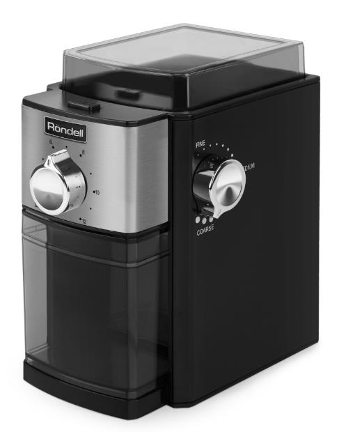 Изображение Кофемолка Rondell RDE-1151 (250 г/150 Вт /черный)