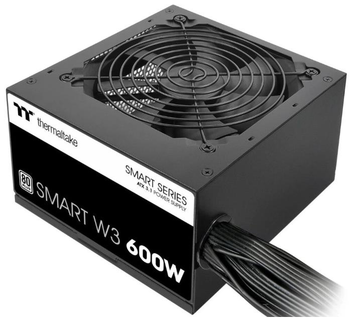 Изображение Блок питания Thermaltake Smart W3 (PS-SPW-0600NNFAWE-1) (600 Вт )