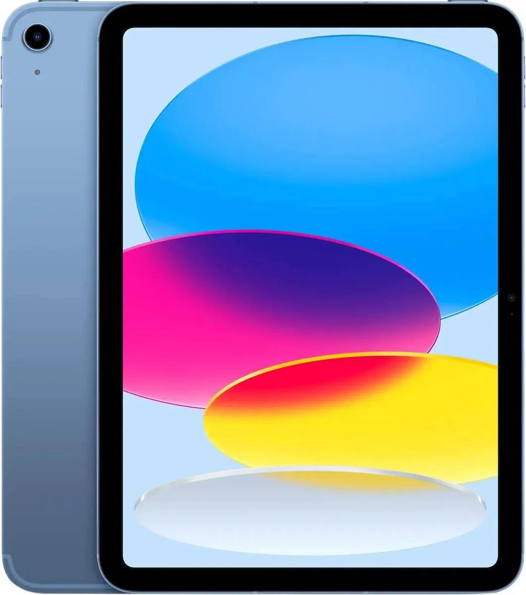 Изображение Планшет Apple iPad 2025 Wi-Fi + Cellular A3355, 11", 128 Гб/6 Гб, GPS, , синий (MD7G4HN/A)