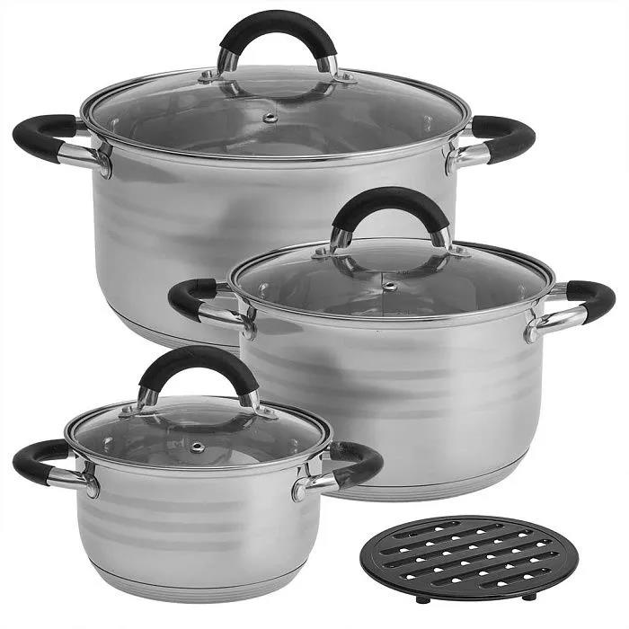 Изображение Набор кастрюль Webber BE-637/6 ()