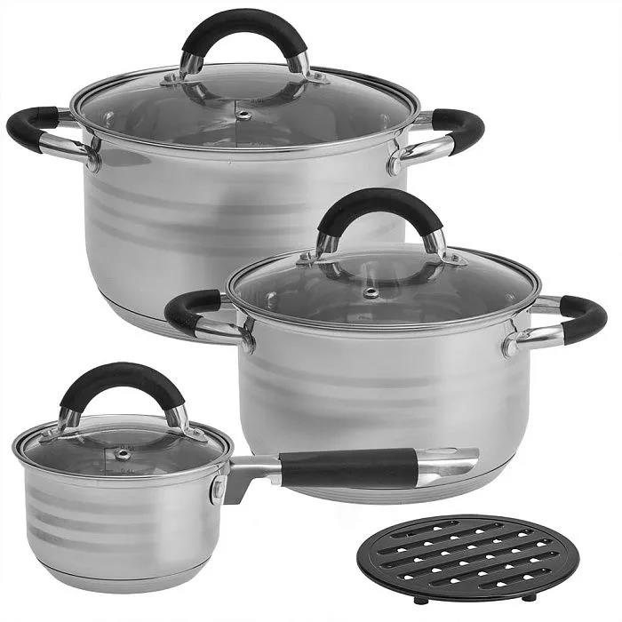 Изображение Набор кастрюль Webber BE-636/6 ()