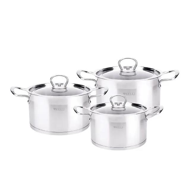 Изображение Набор кастрюль Kelli KL-4718 6 предметов ()