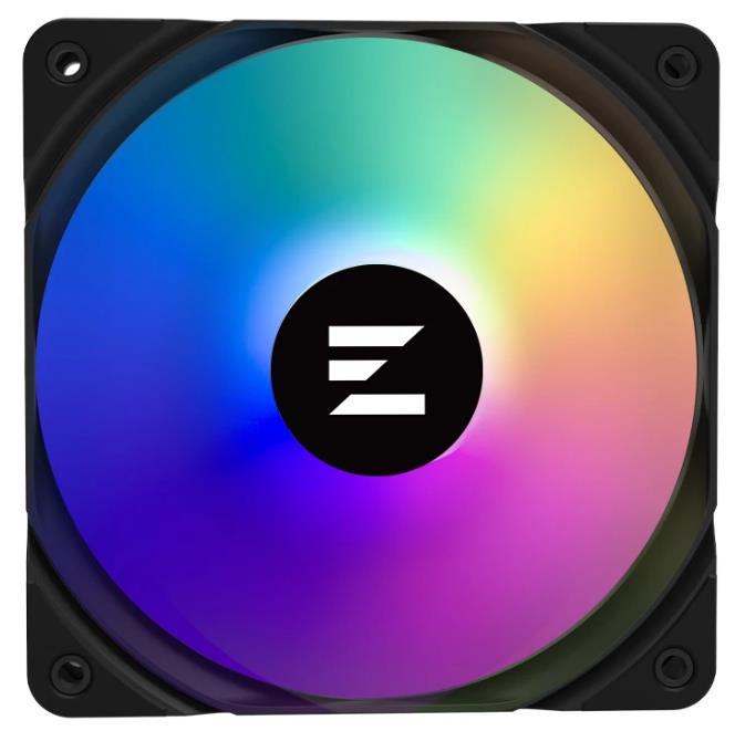 Изображение Вентилятор Zalman ZM-AF120 ARGB BLACK (2000 об/мин , 120x120x25 мм,4-pin PWM)