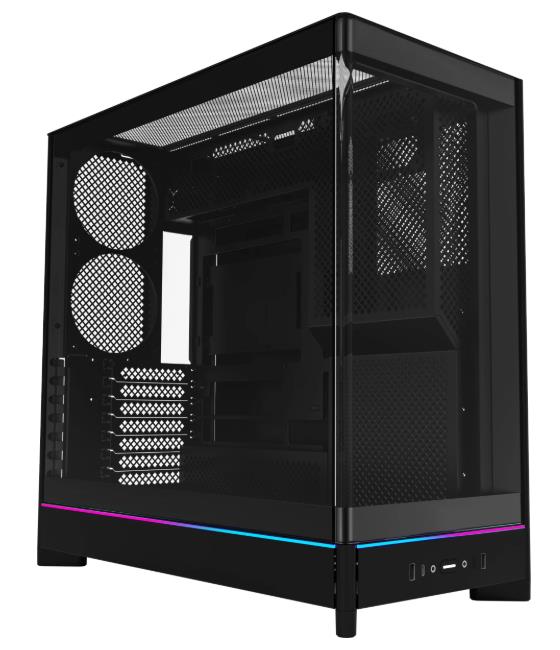 Изображение Корпус Montech HS02 BLACK (mATX, ATX, Mini-ITX, черный, без БП)/(HS02 BLACK)