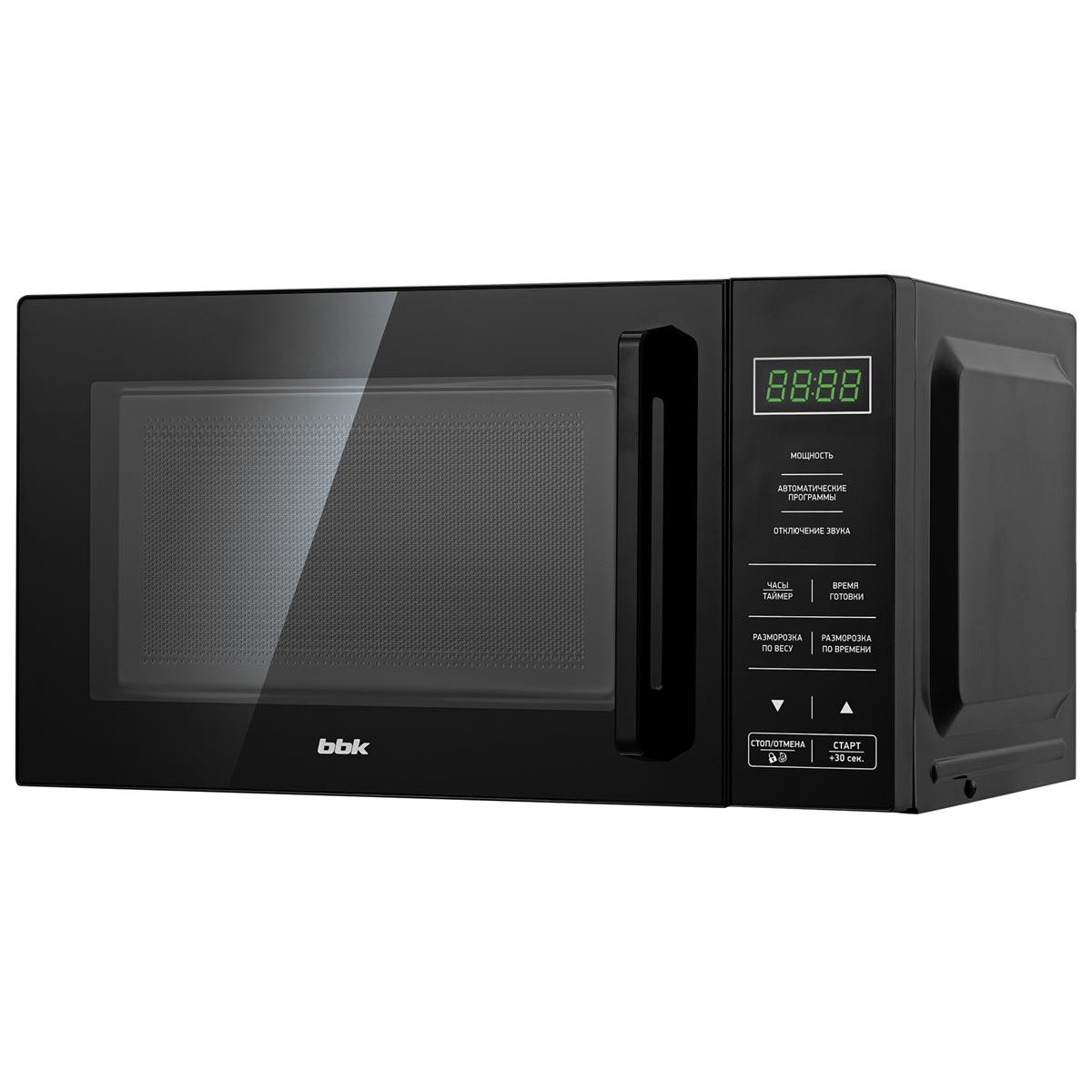 Изображение Микроволновая печь BBK 20MWS-750S/B (700 Вт  20 л    черный)