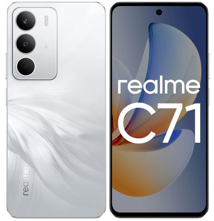 Изображение Смартфон Realme C71 (128 Гб/6 Гб) белый