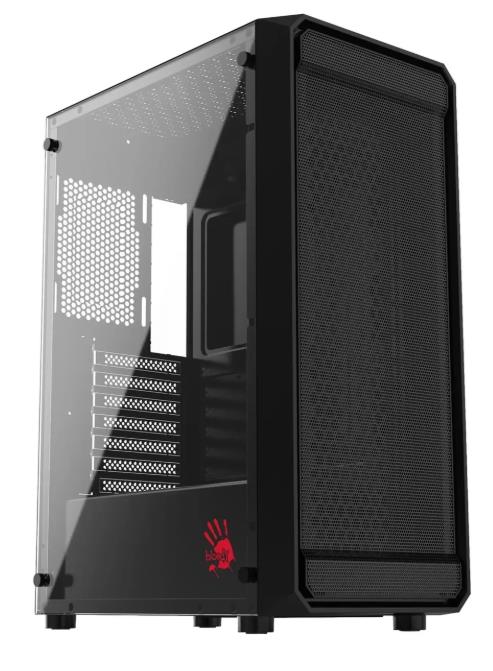 Изображение Корпус Bloody BD-CC114 Black (mATX, ATX, Mini-ITX, черный, без БП)/(BD-CC114-BK)
