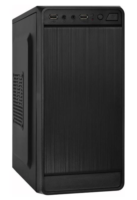 Изображение Корпус ExeGate BAA-108-UNS450 450W Black (mATX, Mini-ITX, черный, 450 Вт)/(EX299192RUS)