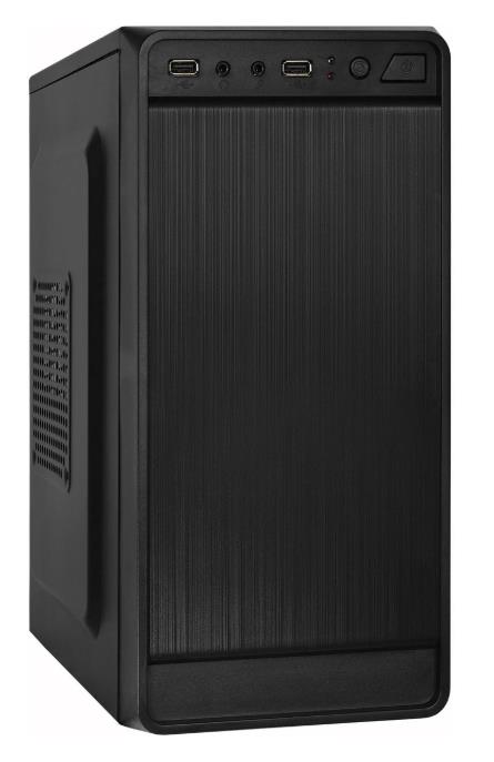 Изображение Корпус ExeGate BAA-108-UNS500 500W Black (mATX, Mini-ITX, черный, 500 Вт)/(EX299193RUS)