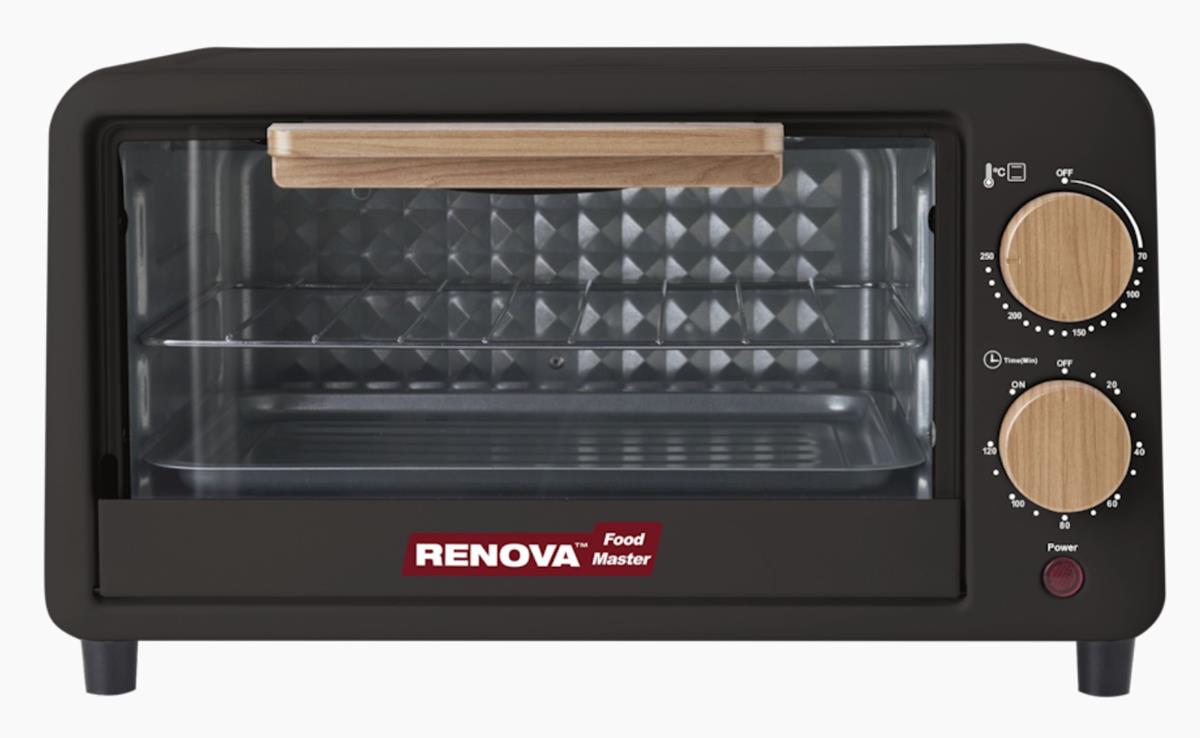 Изображение Электропечь Renova MO-10TB1 (10 л /600 Вт /черный)