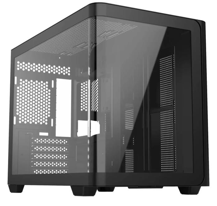 Изображение Корпус Bloody BD-CC112 Black (mATX, Mini-ITX, черный, без БП)/(BD-CC112-BK)