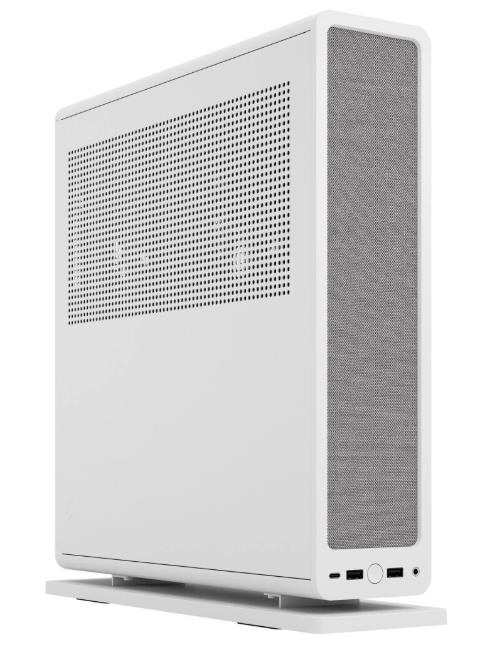 Изображение Корпус Fractal Design FD-C-RID1N-12 Ridge White (Mini-ITX, белый, без БП)/(FD-C-RID1N-12)