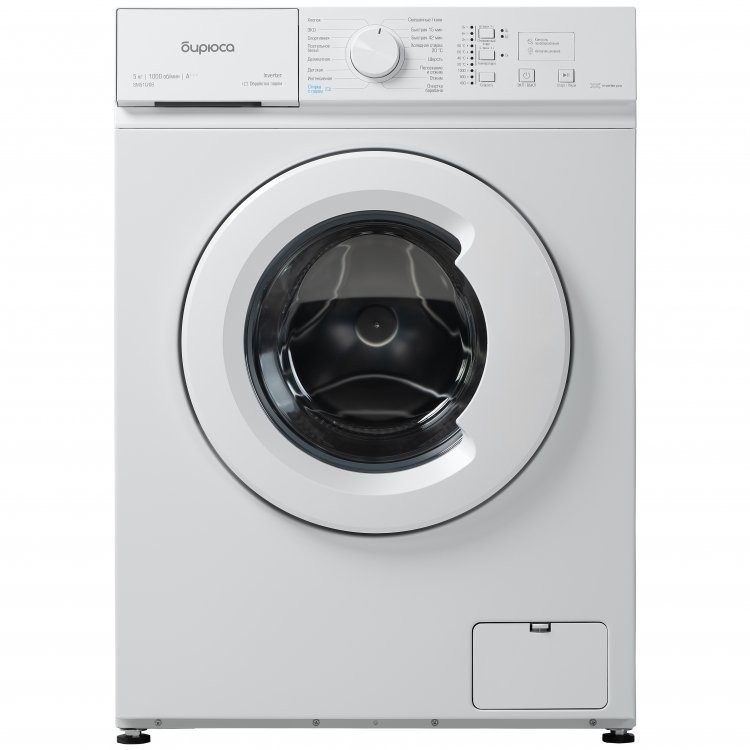 Изображение Стиральная машина Бирюса WM-SM510/08, белый (фронтальная, 5 кг, 1000 об/мин )