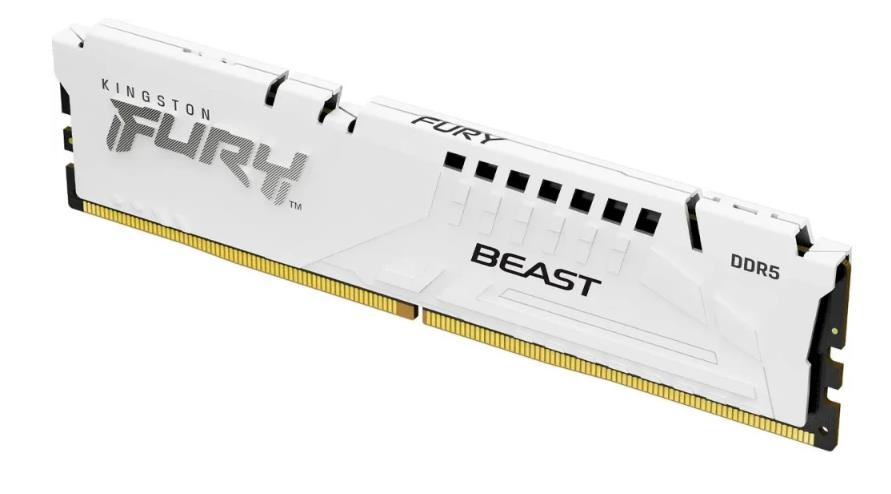 Изображение Оперативная память 16 GB DDR5 Kingston Fury Beast (51200 Мб/с, 6400 МГц, CL32)
