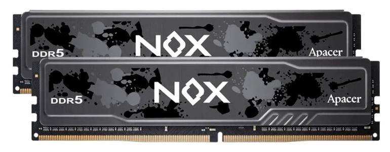 Изображение Оперативная память 2x32 GB DDR5 Apacer NOX (44800 Мб/с, 5600 МГц, CL40)