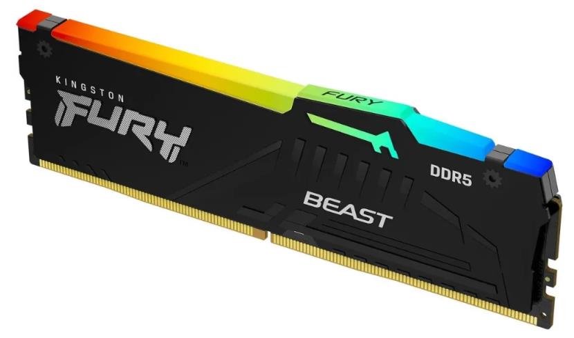 Изображение Оперативная память 8 GB DDR5 Kingston Fury Beast (48000 Мб/с, 6000 МГц, CL30)