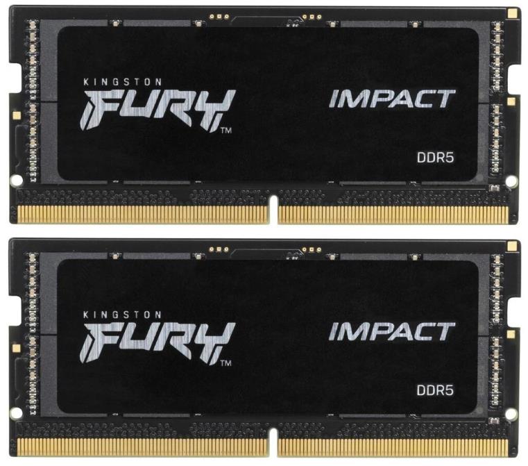Изображение Оперативная память 2x32 GB DDR5 Kingston Fury Impact (44800 Мб/с, 5600 МГц, CL40)