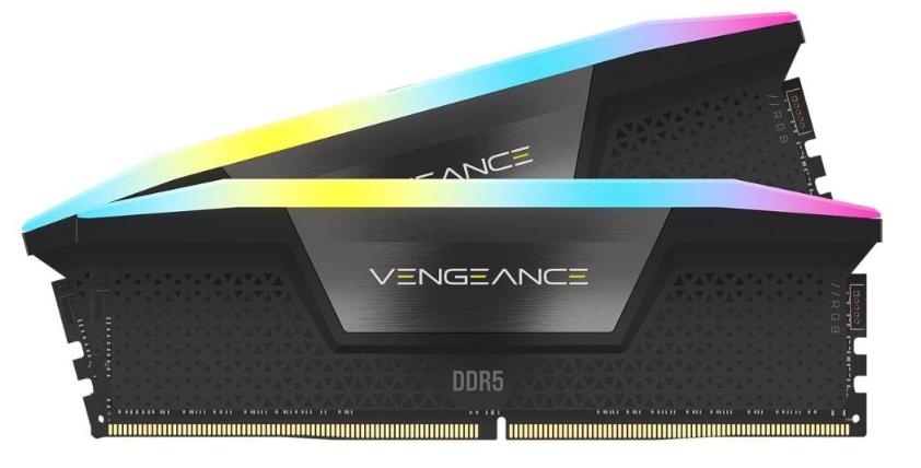 Изображение Оперативная память 2x32 GB DDR5 Corsair Vengeance RGB (44800 Мб/с, 5600 МГц, CL40)