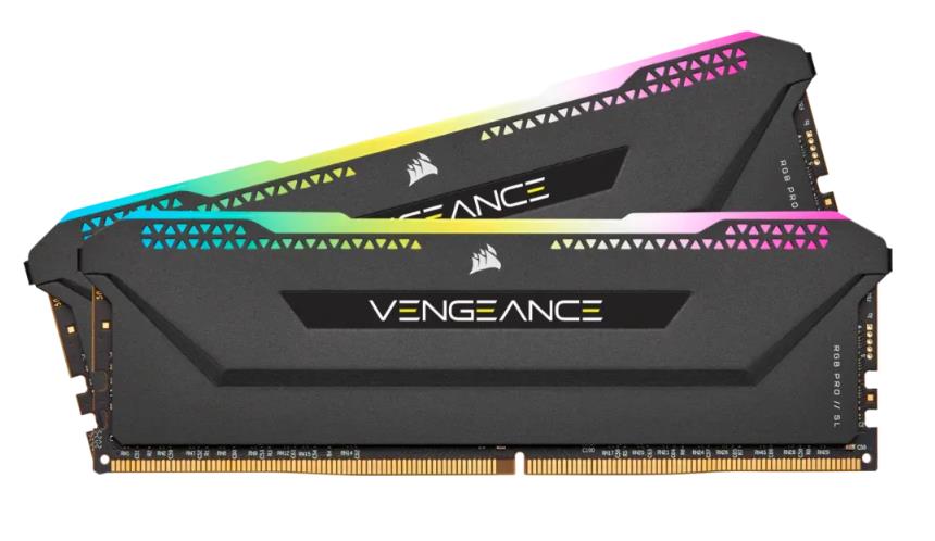 Изображение Оперативная память 2x16 GB DDR4 Corsair Vengeance RGB PRO SL (28800 МБ/с, 3600 МГц, CL18)
