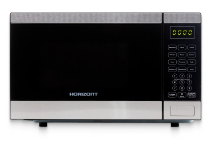 Изображение Микроволновая печь Horizont HSD254BX (800 Вт  23 л    черный, серебристый)