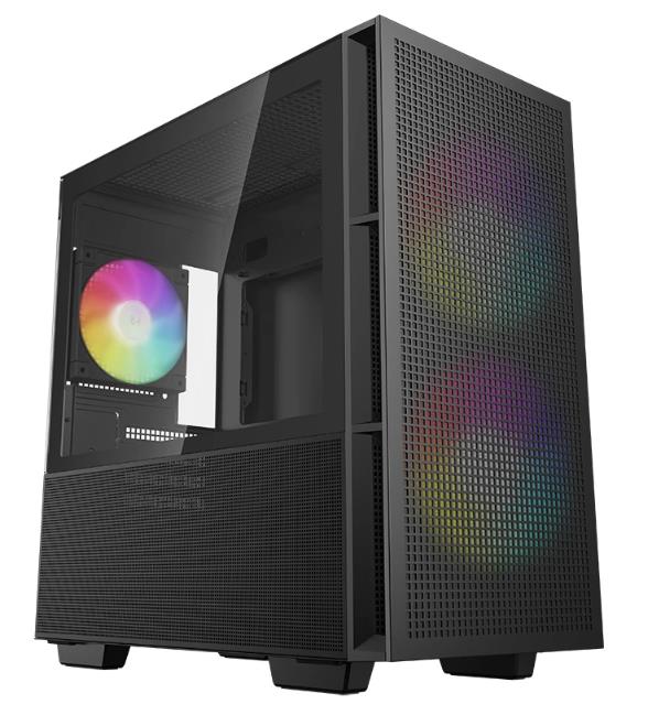 Изображение Корпус Deepcool CH360 Black (mATX, Mini-ITX, черный, без БП)/(CH360)