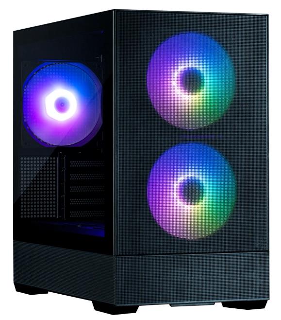 Изображение Корпус Zalman P30 AIR Black (mATX, черный, без БП)/(P30 AIR Black)