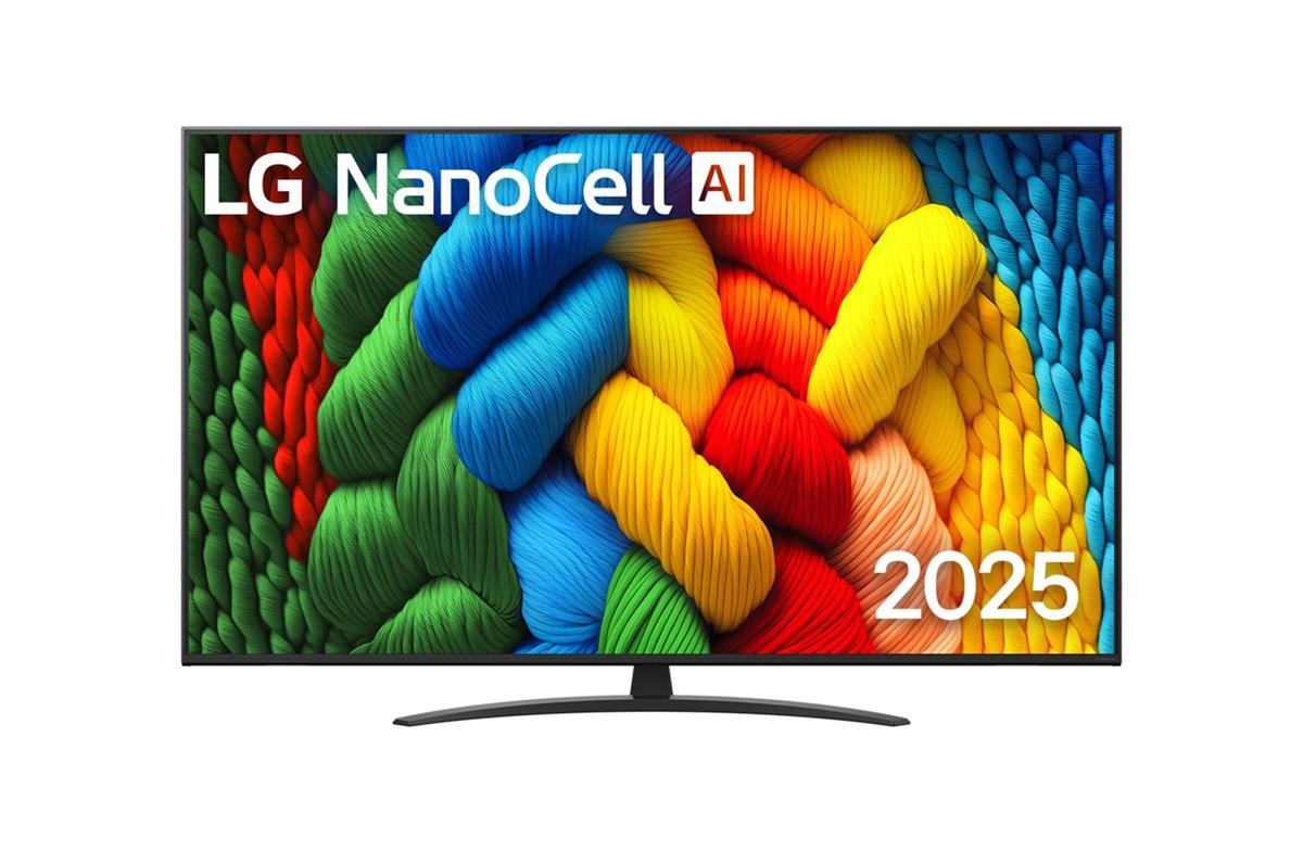 Изображение Телевизор LG 65NANO81A6A.ARUG 65" HDR, 4K Ultra HD Smart TV черный