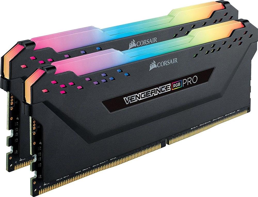 Изображение Оперативная память 2х8 GB DDR4 Corsair Vengeance RGB PRO (25600 МБ/с, 3200 МГц, CL18)