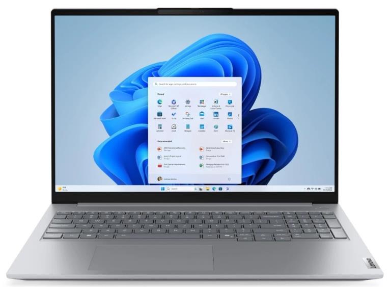 Изображение Ноутбук Lenovo ThinkBook 16 G8 IAL (Intel 255H 2000 МГц/ SSD 512 ГБ  /RAM 16 ГБ/ 16" 1920x1200/VGA встроенная/ Без ОС) (21SK002NUE)