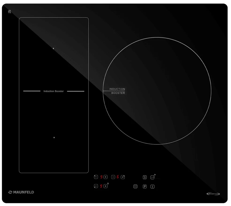 Изображение Варочная панель MAUNFELD CVI593BBK Inverter (черный)